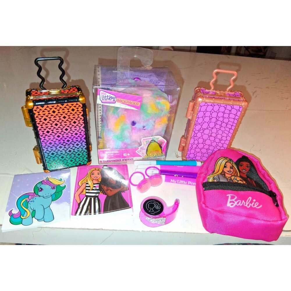 Barbie, LOL Littles Backpacks Limited Edition Surprise Collectible Toy Set